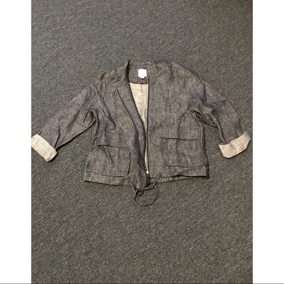 Linen bomber - Picture 2 of 4